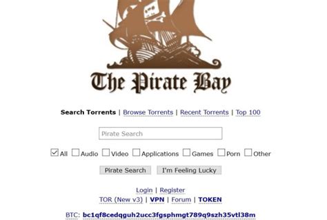 The Pirate Bay Switches to a Brand New V3 Onion Domain.